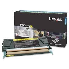 LEXMARK - Lexmark C746A1YG Yellow Original Toner C746 / C748