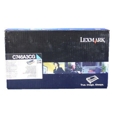 Lexmark C746A3CG Cyan Original Toner - C746 / C748 - LEXMARK