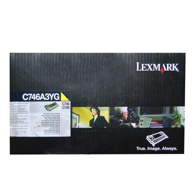 Lexmark C746A3YG Yellow Original Toner - C746 / C748 - LEXMARK