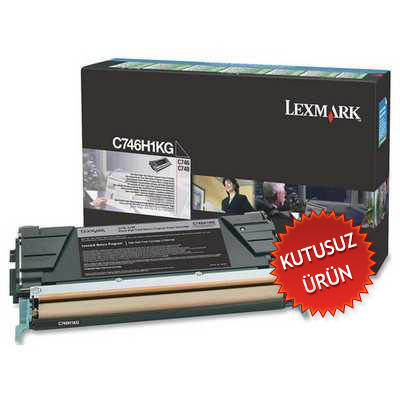 LEXMARK - Lexmark C746H1KG Black Original Toner High Capacity - C746n (Without Box)