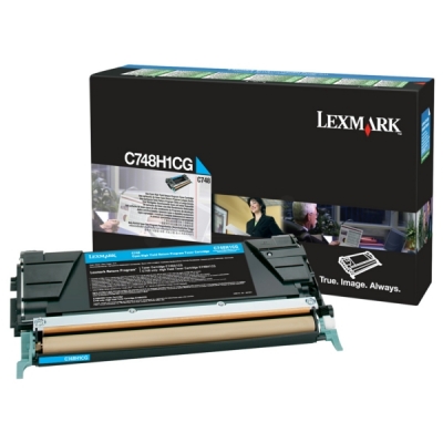 LEXMARK - Lexmark C748H1CG Cyan Original Toner - C748de / C748e