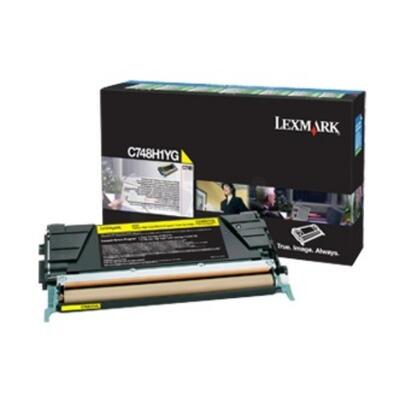 Lexmark C748H3YG Yellow Original Toner - C748de / C748dte - LEXMARK