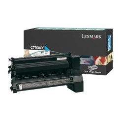 LEXMARK - Lexmark C7700CS Cyan Original Toner - C770 / C772 