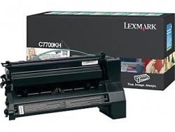 LEXMARK - Lexmark C7700KH Siyah Orjinal Toner Yüksek Kapasite - C770 / C772 (T3645)