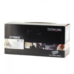 LEXMARK - Lexmark C7700KS Black Original Toner - C770 / C772 