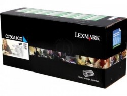 LEXMARK - Lexmark C780A1CG Cyan Original Toner - C780 / C782