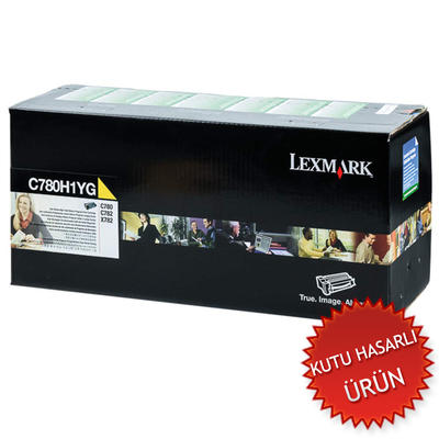 LEXMARK - Lexmark C780H1YG Sarı Orjinal Toner - C780 / C782 (C) (T11617)