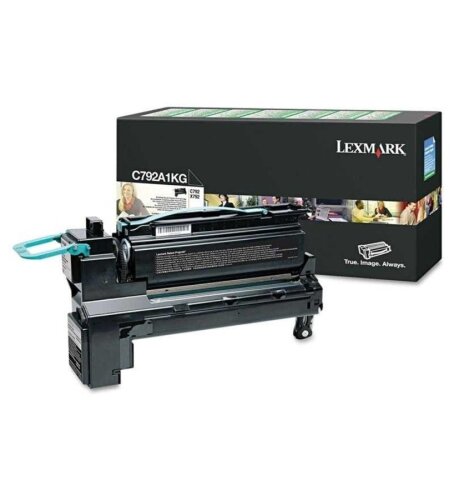 Lexmark C792A1KG Siyah Orjinal Toner - C792 / X792 - 1