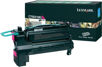 LEXMARK - Lexmark C792X1MG Magenta Original Toner High Capacity - C792