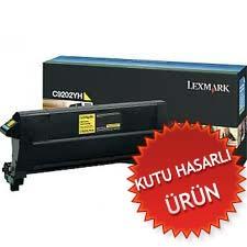 LEXMARK - Lexmark C9202YH Sarı Orjinal Toner - C920 (C) (T8954)
