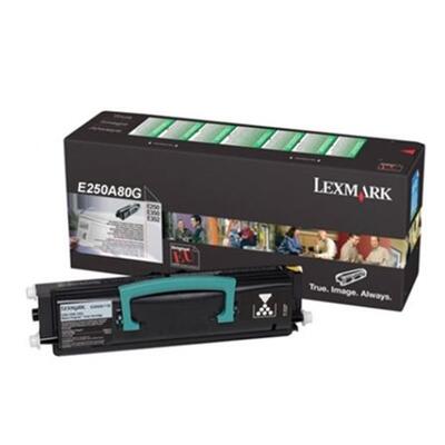 Lexmark E250A80G Black Original Toner - E250 / E350 / E352 - LEXMARK