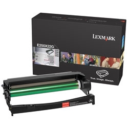 Lexmark E250X22G Black Original Drum Unit - E250dn / E350d / E352dn / E450dn - 1