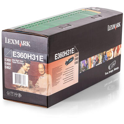 Lexmark E360H31E Black Original Toner High Capacity - E360 / E460 - LEXMARK