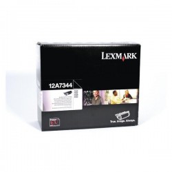 Lexmark T520 12A7344 Black Original Toner - T522 / X520 / X522 - LEXMARK