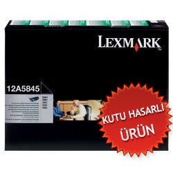 LEXMARK - Lexmark 12A5845 Siyah Orjinal Toner - T610 (C) (T8983)