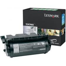 Lexmark 12A7460 Siyah Orjinal Toner - T630 (T5083)