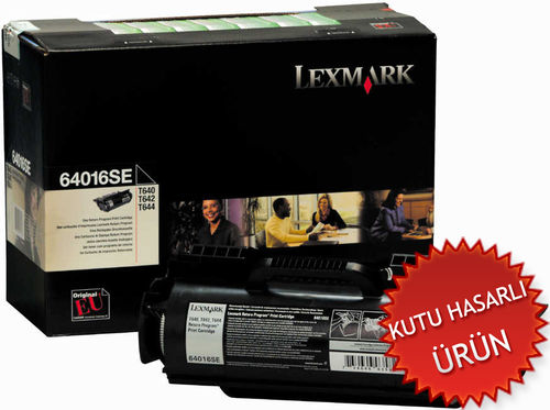 Lexmark 64016SE Orjinal Toner Standart Kapasite - T640 / T642 (C) (T11226)