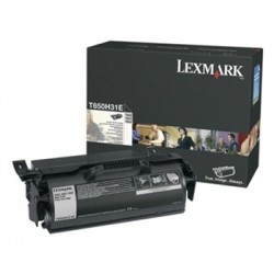LEXMARK - Lexmark T650H31E Black Original Toner High Capacity - T650