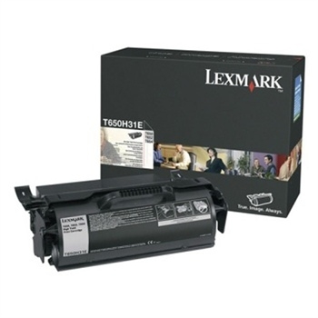 Lexmark T650H31E Black Original Toner High Capacity - T650