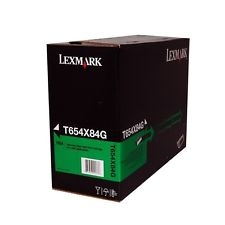 Lexmark T654 T654X84G Black Original Toner Extra High Capacity - LEXMARK