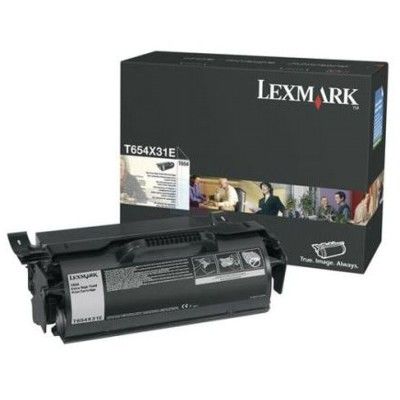 Lexmark T654X31E Black Original Toner High Capacity - T654 