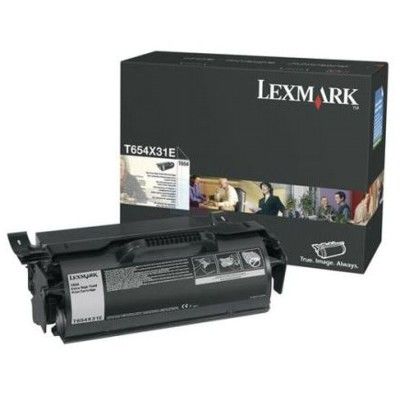 Lexmark T654X31E Black Original Toner High Capacity - T654 - 1