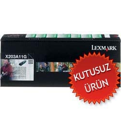 LEXMARK - Lexmark X203A11G Orjinal Toner - X203 / X204 (U) (T171)