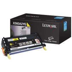 LEXMARK - Lexmark X560A2YG Yellow Original Toner - X560N 