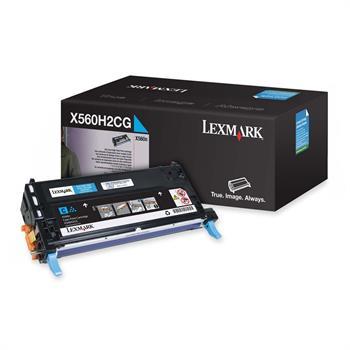 LEXMARK - Lexmark X560H2CG Cyan Original Toner - X560N