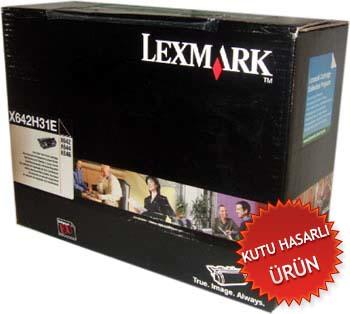 LEXMARK - Lexmark X642H31E Original Toner 21.000 Sayfa X642 / X644 / X646 (Damaged Box)