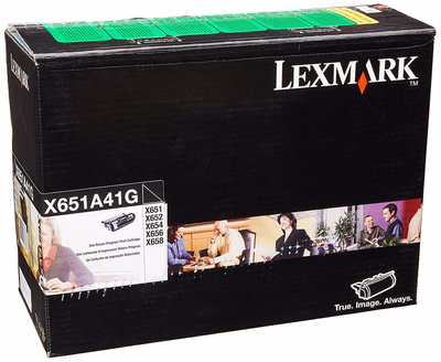 Lexmark X651A41G Black Original Toner - X651 / X652 - LEXMARK