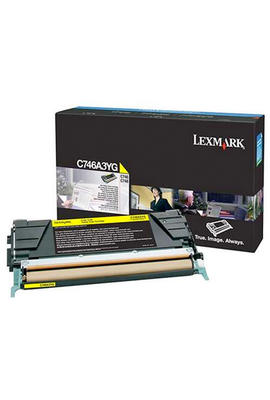 LEXMARK - Lexmark X746A3YG Sarı Orjinal Toner - X746DE / X748DE (T12115)