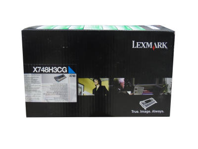 LEXMARK - Lexmark X748H3CG Cyan Original Toner - X748DE / X748DTE
