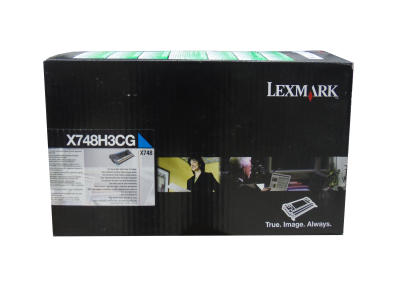 Lexmark X748H3CG Cyan Original Toner - X748DE / X748DTE - LEXMARK