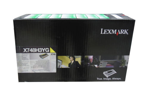Lexmark X748H3YG Sarı Orjinal Toner - X748DE / X748DTE (T8330) - 1