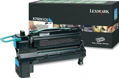 Lexmark X792X1CG Cyan Original Toner 20.000 Page - 2