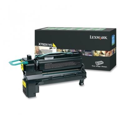 Lexmark X792X1YG Sarı Orjinal Toner - X792de (T5534) - 3