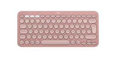 Logitech (920-011861) K380S Pebble Keys 2 Bluetooth Pembe Klavye - Logitech