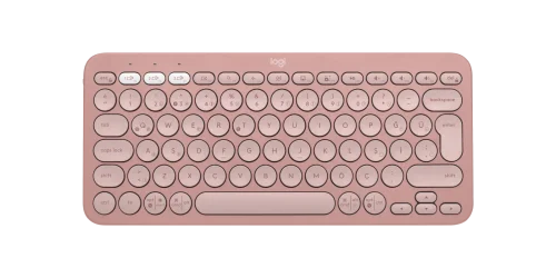 Logitech (920-011861) K380S Pebble Keys 2 Bluetooth Pembe Klavye - 1