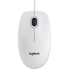 Logitech B100 (910-003360) Beyaz Optik Kablolu Mouse - Logitech