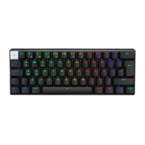 Logitech G Pro X 60 Lightspeed Tactile Türkçe RGB Kablosuz Siyah Gaming Klavye (920-011913) - 1