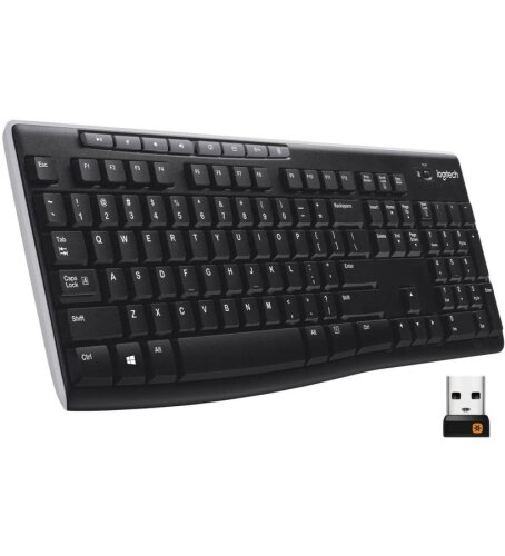 Logitech K270 (920-003761) Siyah Q Kablosuz Klavye - 1