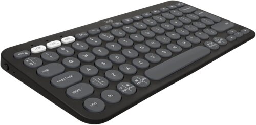 Logitech K380S (920-011859) Pebble Keys 2 Bluetooth Siyah Q Klavye - 1