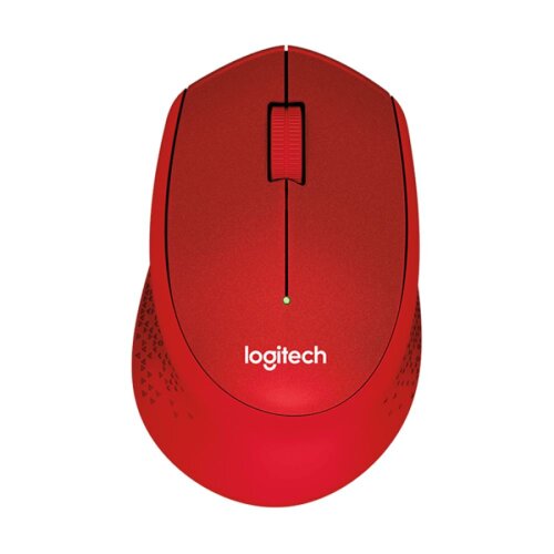 Logitech M330 Silent Plus (910-004911) Kırmızı Sessiz Optik Kablosuz Mouse - 1