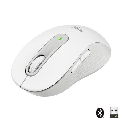 Logitech M650 Signature (910-006255) Beyaz Sessiz Küçük Boy (Sağ El) Kablosuz Mouse - Logitech
