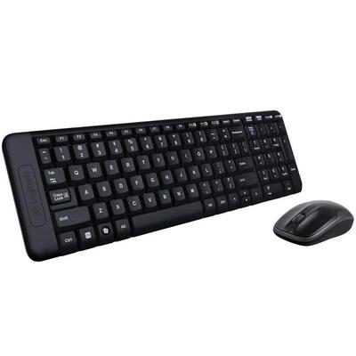 Logitech - Logitech MK220 920003163 Wireless Keyboard Mouse Set