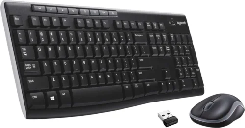 Logitech MK270 (920-004525) Siyah Kablosuz Klavye & Mouse Set - 1