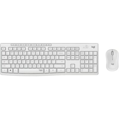 Logitech MK295 (920-010089) Sessiz Kablosuz Türkçe Q Klavye Mouse Seti - Beyaz - Logitech