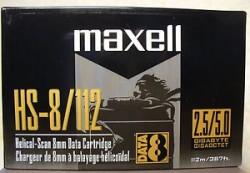 SONY - Maxell 8mm 112m 2.3 GB / 4.6 GB HS-8 / 112 Data Cartridge