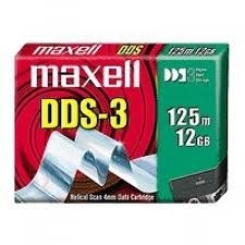SONY - Maxell DDS-3 HS4-125s 12 GB / 24 GB 125m , 4mm Data Kartuşu